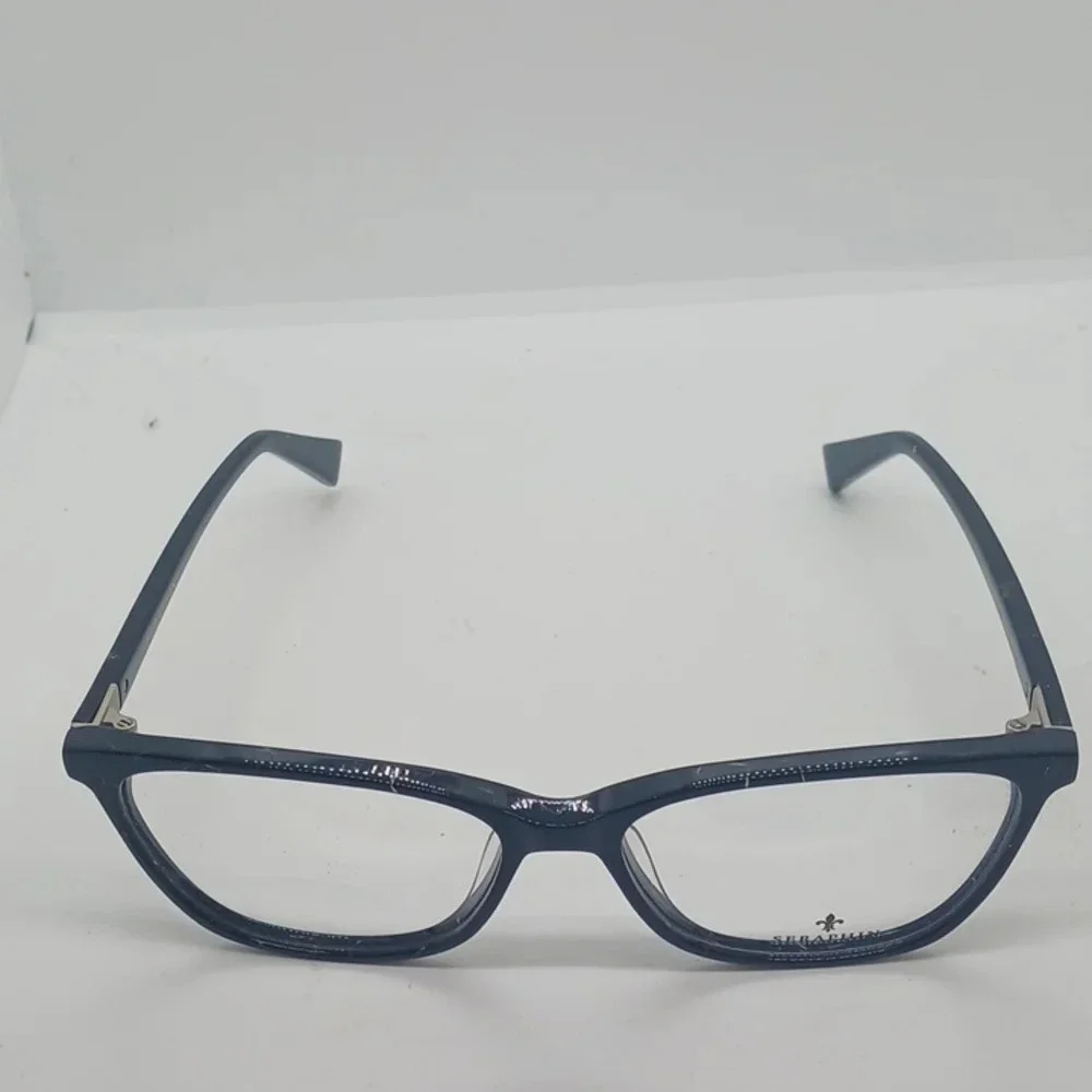 NWT WOMEN'S SERAPHIN EYEGLASS FRAMES WINDEMERE BLACK